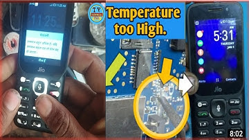 Temperature too High. phone will turn off if |320B Temperature keeps rising problem solution