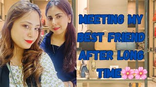 Meeting my best friend after so long😍❤️| Shopping bhi ki humne🛍️| Dubai shopping vlog🇦🇪 #dubailife