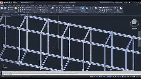3D Dynamic Blocks AutoCAD (งานโครงสร้าง)