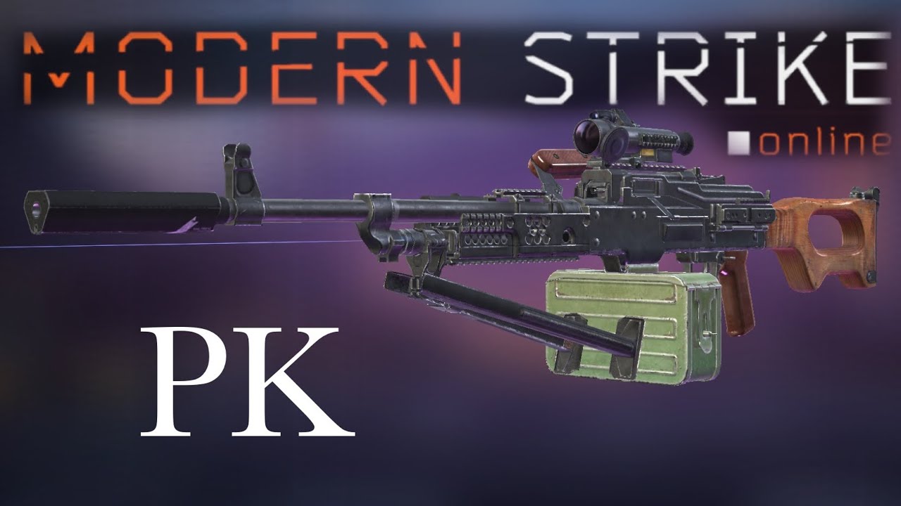 🤯 PK Machine Gun Upgrade and Advice With Gameplay 🤯 Modern Strike Online 