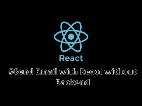 send email with react without backend