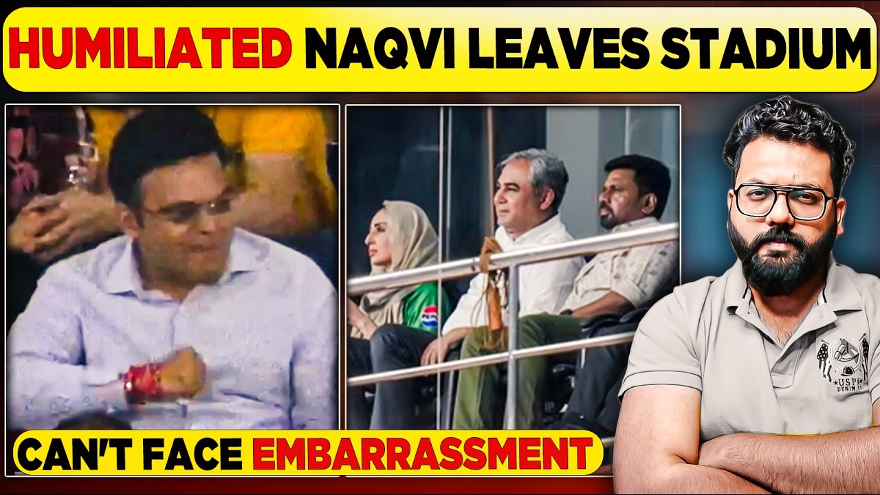 Mohsin Naqvi Exit Sparks Controversy After India Crush Pakistan | PCB Chief Walks Out Mid Match