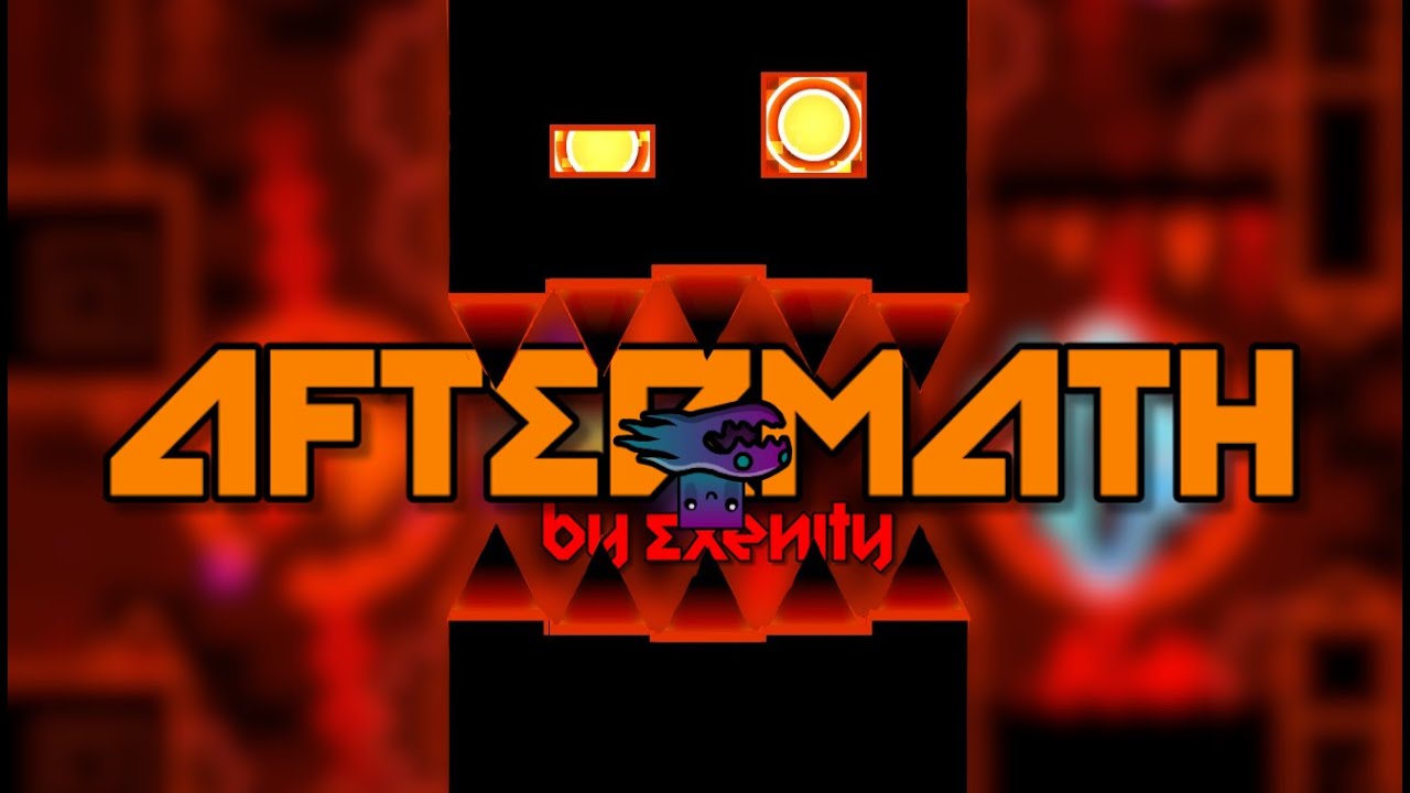 Aftermath 100%, 92%x2, 82%x5 - Stream 14 - Geometry Dash