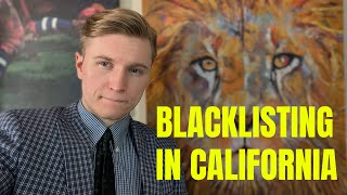Blacklisting in California: Labor Code 1050 Explained | Former Employer Bad Reference Laws #lawyer