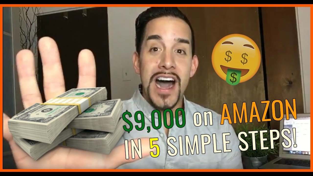 HOW TO MAKE MONEY ON AMAZON IN 5 STEP-BY-STEP WAYS! 