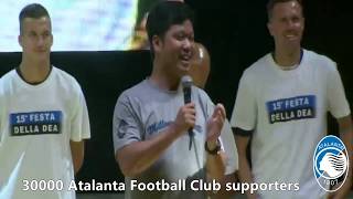 Grande Festa Della Dea 2018 Mario Chen 三万球迷意甲足球狂欢夜