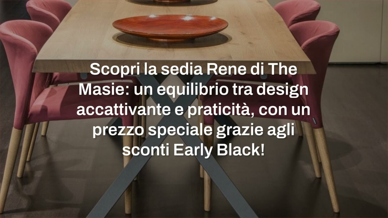 Scopri l'arredo di The Masie di cui tutti parlano: ora è in offerta speciale