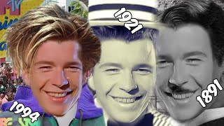 Rick Astley going back in time… (PART 10!!!)