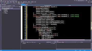C# Sorted Insert with a Doubly Linked List [Silent Demo]