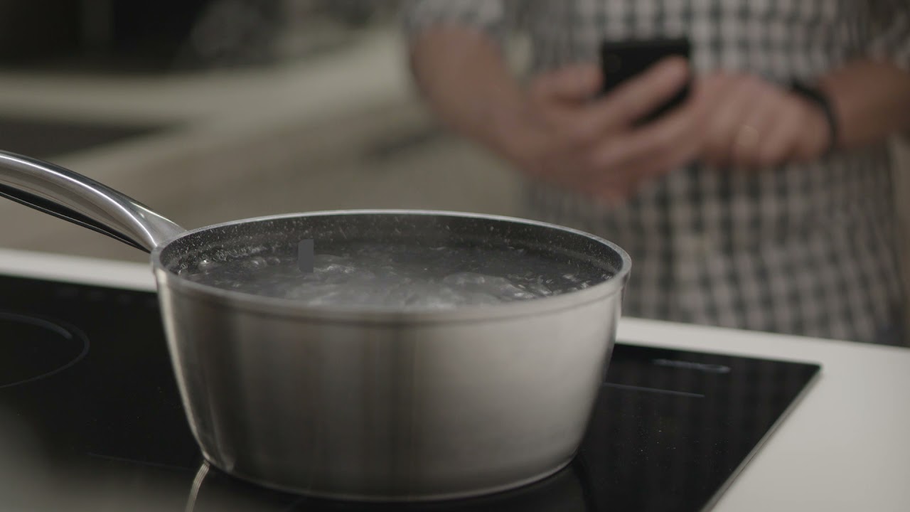 Induction Hobs Candy Connected induction hob Special function Start YouTube