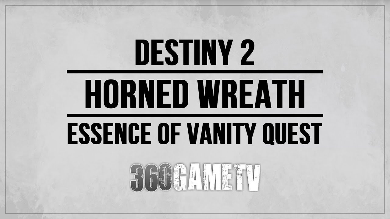 Destiny 2 Horned Wreath Location - Essence of Vanity Quest (Chamber of Night)
