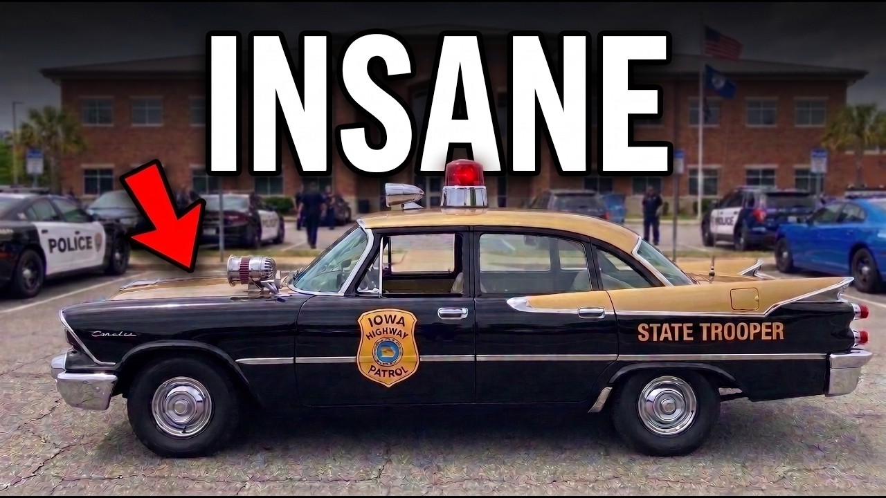 10 Police Cars So Fast They Terrified 1950s Criminals
