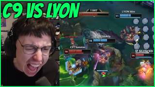 Caedrel Reacts To Ending Of C9 VS LYON