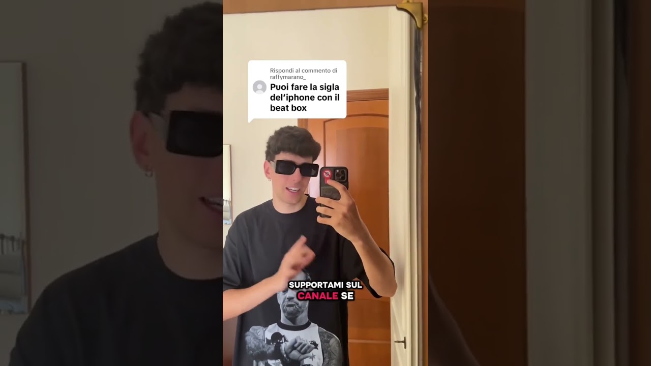 Beatbox con la sigla dell’iphone 