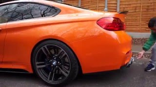 видео BMW F82 M4 Fire Orange II.