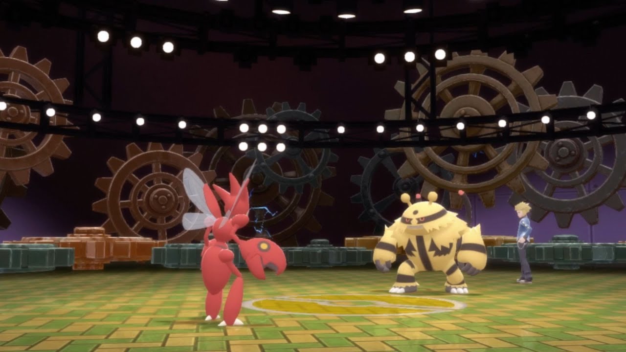 [Pokemon BDSP] Gym Leader Rematch Vs Volkner (Bug Vs Electric) YouTube