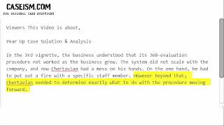 Year Up Case Solution & Analysis- Caseism.com
