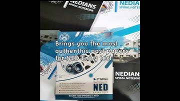 NED Past Papers | NED ADMISSIONS 2021 | ECAT 2021
