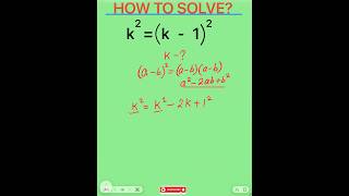 HOW TO SOLVE #maths #education #foryou #shorts #viral #youtubeshorts #shortvideo