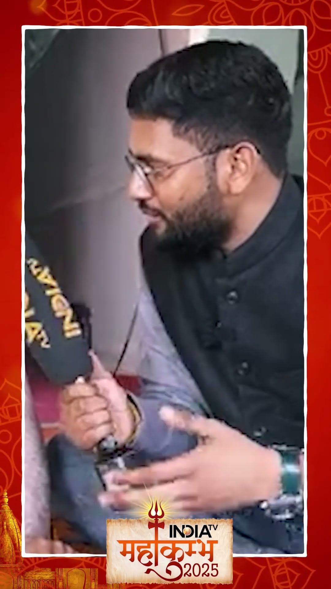 #shorts 12 साल के महादेव के भक्त की बातें होश उड़ा देगी #mahakumbh2025 #mahakumbh #nagasadhu #indiatv
