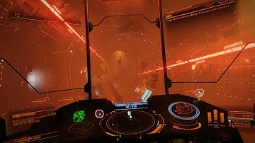 Elite Dangerous - Burning Station rescue flight