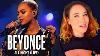 “…does she sound DIFFERENT??” Vocal coach reacts **BEYONCÉ** ALL NIGHT - TIDAL PERFOMANCE