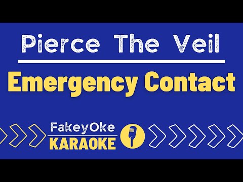 Pierce The Veil - Emergency Contact [Karaoke]