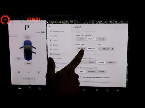 How To Change Set Tesla Autopilot Settings