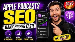 Apple Podcasts SEO Guide 2026 | Improve Podcast Rankings & Discoverability