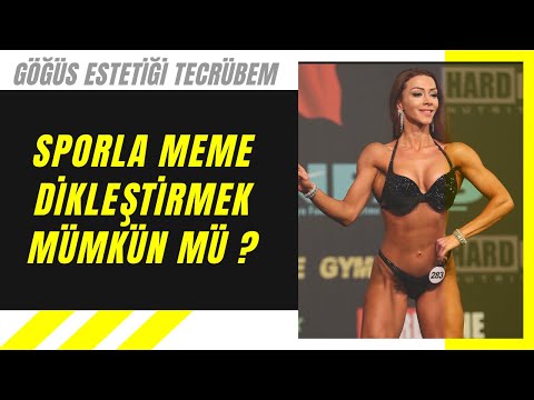 SPORLA MEME DİKLEŞİR Mİ? | Sporla göğüs büyütmek/küçültmek mümkün mü?| Göğüs estetiği tecrübem