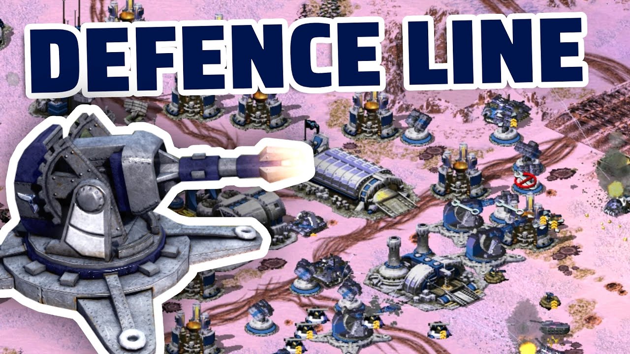 Red Alert 2 | Defence Line | (7 vs 1) - YouTube