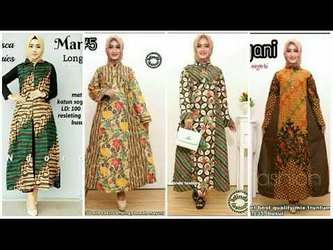 Trend Baju  Batik Modern Indonesia Terbaru Cocok Untuk 