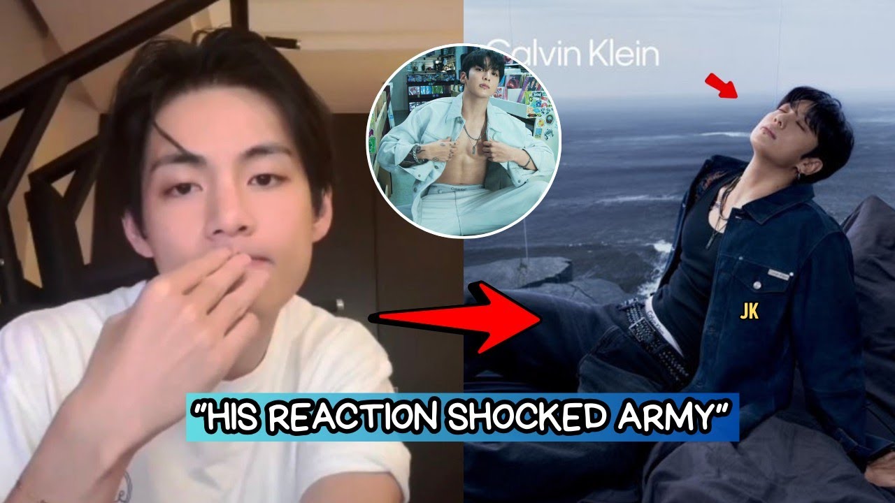 INSANE! Taehyung Reacts to Jungkook’s Calvin Klein Dance — 800 MILLION Views and Still Exploding!