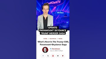 Update: the latest Paramount + Skydance merger drama #cbs #colbert #trump #paramount #news