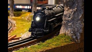 Relaxing O Gauge Model Trains Running (No Talking, Real Train Sounds)