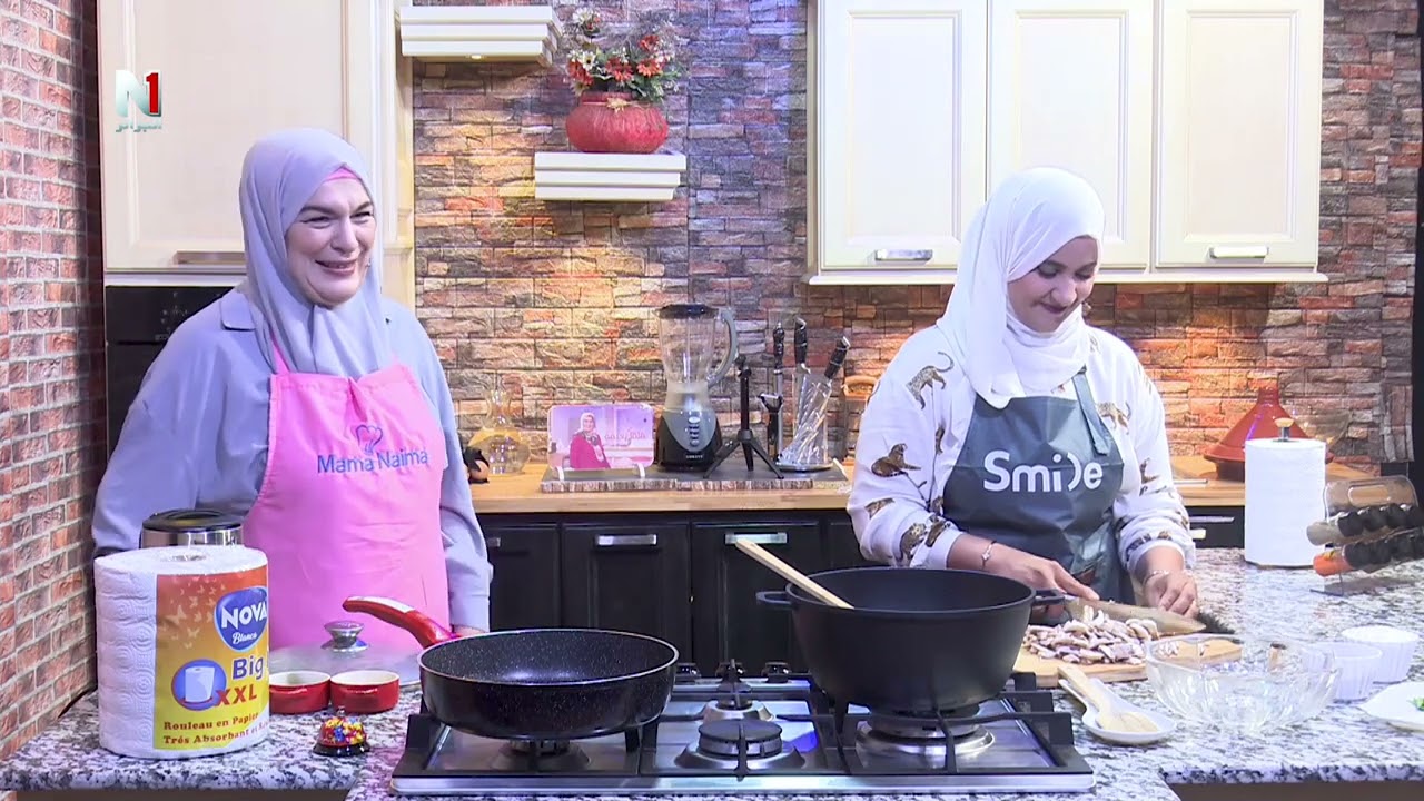 أروع حساء و تحلية بالفراولة مع الشاف سارة في برنامج ماما نعيمة