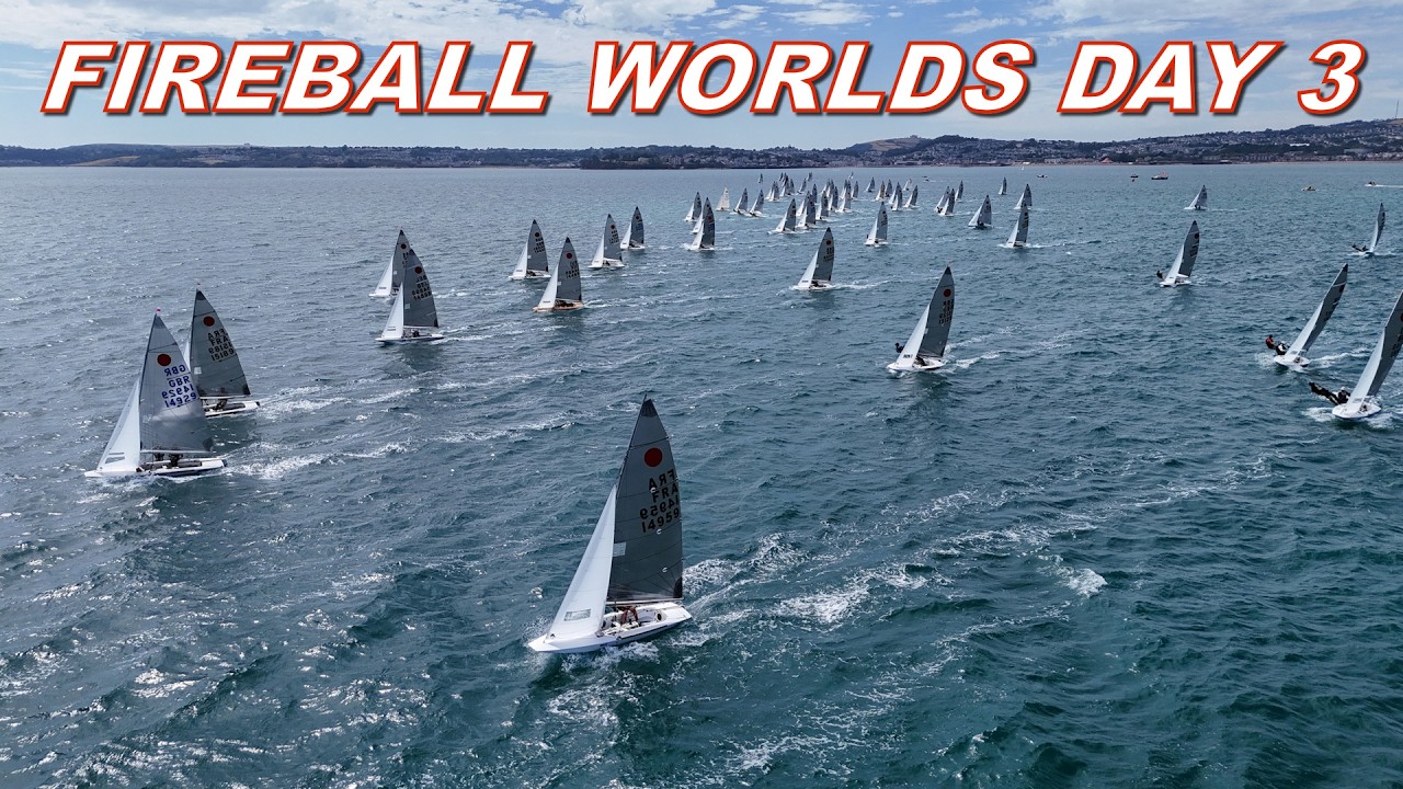 ⁣Fireball World Championship Day 3 - Tor Bay turns on the magic on Tuesday