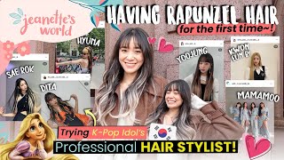  First Time Hair Extensions Experience  Prep For First Ever Beauty Event In Seoul 