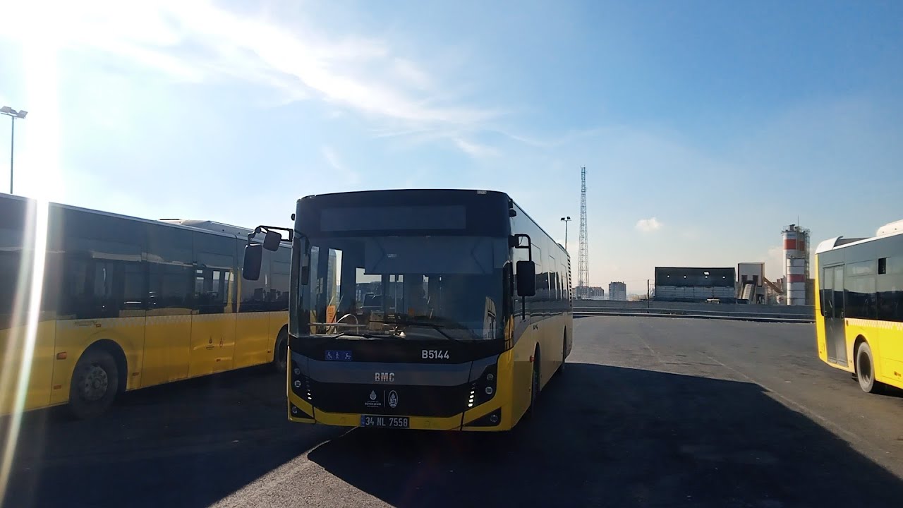 İstanbul'da 78F ile Metrokent - Başakşehir - Fenertepe Arası Otobüsle Seyahat