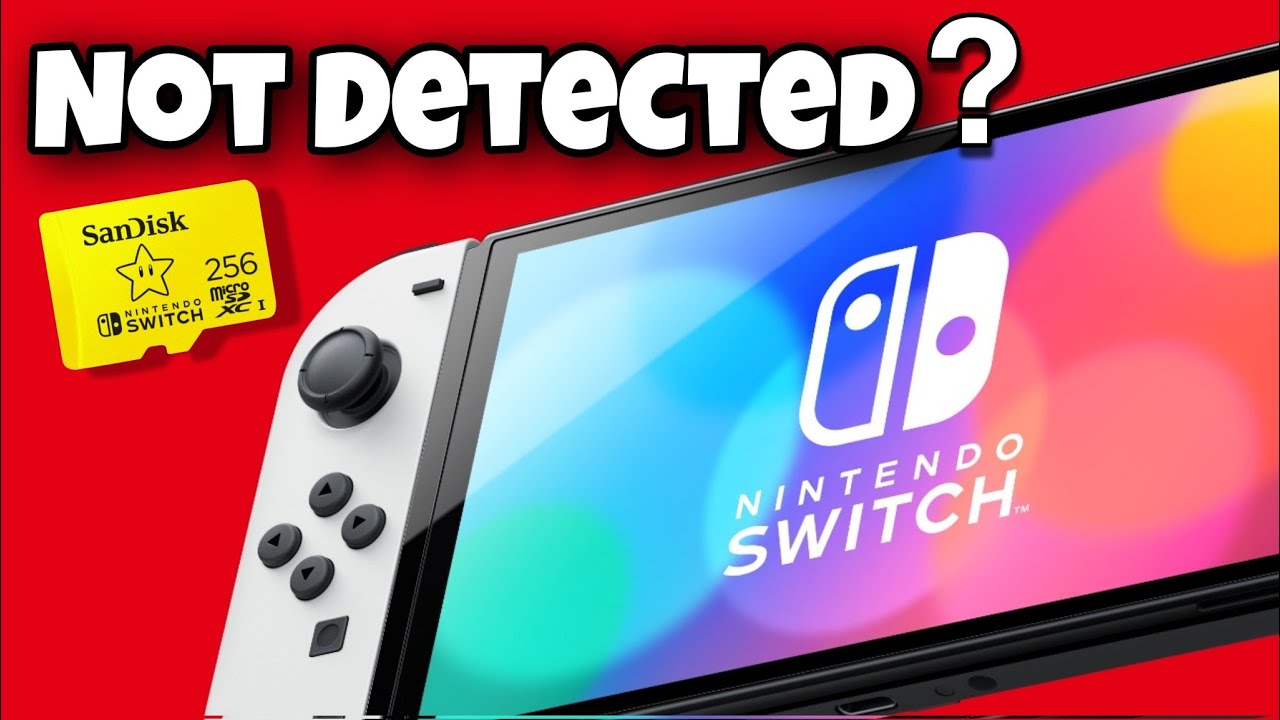 Nintendo Switch OLED - Unable To Access SD Card - Nintendo Switch -  TronicsFix