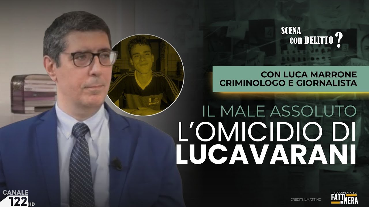🔴 SCENA CON DELITTO - OMICIDIO LUCA VARANI