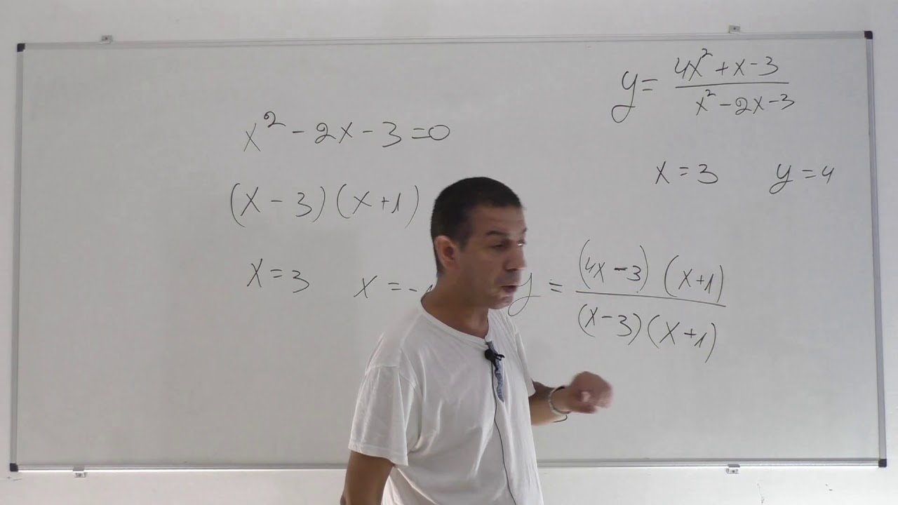 חקירת פונקציה רציונלית-חזרה לבגרות-שאלת מתכונת 5 יחידות