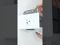 how to install cover and receptacle into one gang electrical box with bracket