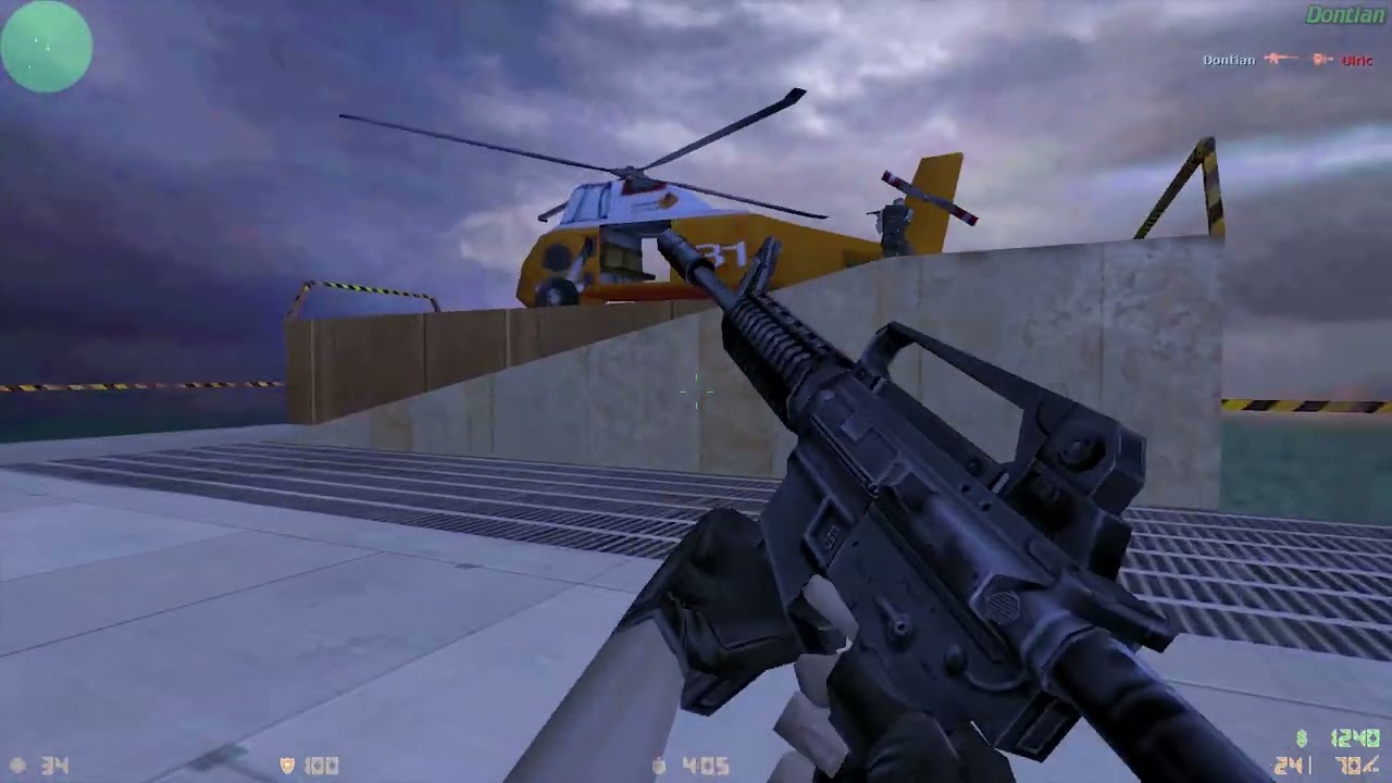 Counter strike 1.6 - as_oilrig - Gameplay PC