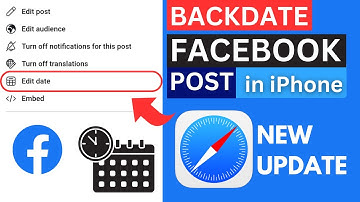 HOW TO EDIT DATE ON FACEBOOK POST IN IPHONE || Backdate FB Post New Update