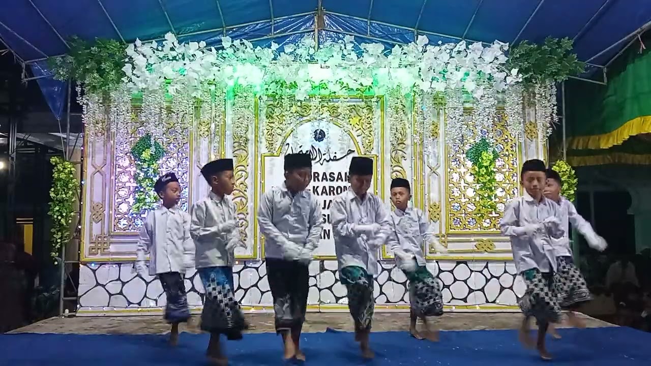 VIRAL!!!!! HADRAH POPULER oleh kls 4 putra