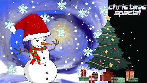 Christmas Special ll Christmas Scene on Tux Paint ll Tux Paint Tutorial ll