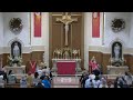 Sunday 10:30 AM Mass - Permission to stream music One License #A-625020