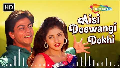 Aisi Deewangi - Lyrical Video | Deewana | Shahrukh Khan | Divya Bharti | Ishtar Music