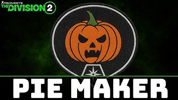 How to Earn the Pie Maker Distinction in The Division 2!